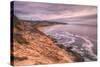 Seascape at Montara, California Pacific Coast Highway-Vincent James-Stretched Canvas