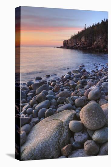 Seascape at Monument Cove, Acadia-Vincent James-Stretched Canvas