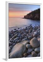 Seascape at Monument Cove, Acadia-Vincent James-Framed Premium Photographic Print