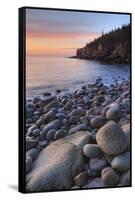 Seascape at Monument Cove, Acadia-Vincent James-Framed Stretched Canvas