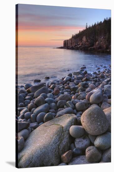 Seascape at Monument Cove, Acadia-Vincent James-Stretched Canvas