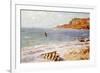 Seascape at Sainte-Adresse-Claude Monet-Framed Giclee Print