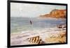 Seascape at Sainte-Adresse-Claude Monet-Framed Giclee Print