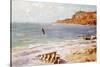 Seascape at Sainte-Adresse-Claude Monet-Stretched Canvas