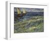 Seascape at Saintes-Maries, 1888-Vincent van Gogh-Framed Giclee Print