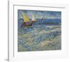 Seascape at Saintes-Maries, c.1888-Vincent van Gogh-Framed Collectable Print