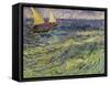 Seascape at Saintes-Maries, c.1888-Vincent van Gogh-Framed Stretched Canvas