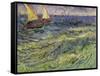 Seascape at Saintes-Maries, c.1888-Vincent van Gogh-Framed Stretched Canvas