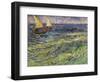 Seascape at Saintes-Maries, c.1888-Vincent van Gogh-Framed Premium Giclee Print