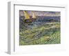 Seascape at Saintes-Maries, c.1888-Vincent van Gogh-Framed Premium Giclee Print