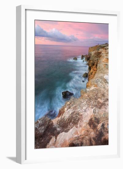 Seascape at Shipwreck Beach, Poipu-Vincent James-Framed Photographic Print