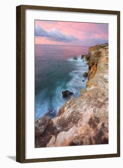 Seascape at Shipwreck Beach, Poipu-Vincent James-Framed Photographic Print