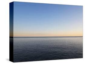 Seascape at Sunset-Norbert Schaefer-Stretched Canvas