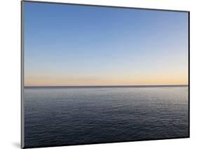 Seascape at Sunset-Norbert Schaefer-Mounted Photographic Print