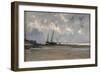 Seascape at Villerville, 1877-1884-Carlos de Haes-Framed Giclee Print