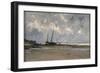 Seascape at Villerville, 1877-1884-Carlos de Haes-Framed Giclee Print