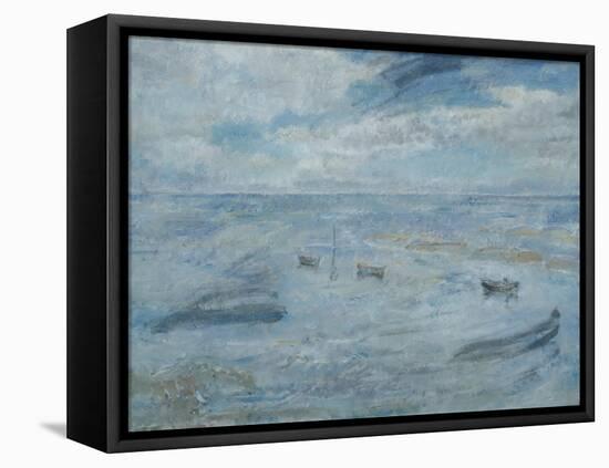 Seascape: Autumn Morning-Dame Ethel Walker-Framed Stretched Canvas