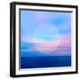 Seascape Blue Night.jpg-Dominique Vari-Framed Art Print