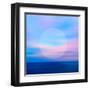 Seascape Blue Night.jpg-Dominique Vari-Framed Art Print