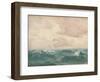 Seascape, C.1900 (Oil on Canvas)-John Fraser-Framed Giclee Print