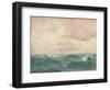 Seascape, C.1900 (Oil on Canvas)-John Fraser-Framed Giclee Print