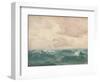 Seascape, C.1900 (Oil on Canvas)-John Fraser-Framed Giclee Print