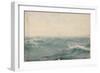 Seascape, C.1900 (Oil on Canvas)-John Fraser-Framed Giclee Print