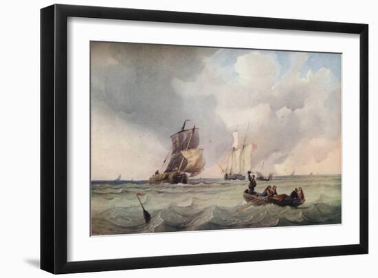 'Seascape', c1860-Alexandre Francia-Framed Giclee Print