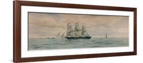 Seascape, c1895-Albert Ernest Markes-Framed Giclee Print