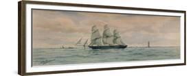 Seascape, c1895-Albert Ernest Markes-Framed Premium Giclee Print