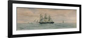 Seascape, c1895-Albert Ernest Markes-Framed Premium Giclee Print