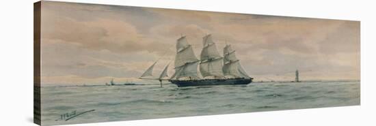 Seascape, c1895-Albert Ernest Markes-Stretched Canvas
