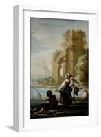 Seascape, ca. 1785-Mariano Salvador Maella-Framed Giclee Print