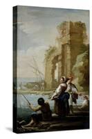 Seascape, ca. 1785-Mariano Salvador Maella-Stretched Canvas