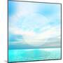 Seascape Daydream - Turquoise-Dominique Vari-Mounted Art Print