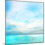 Seascape Daydream - Turquoise-Dominique Vari-Mounted Art Print