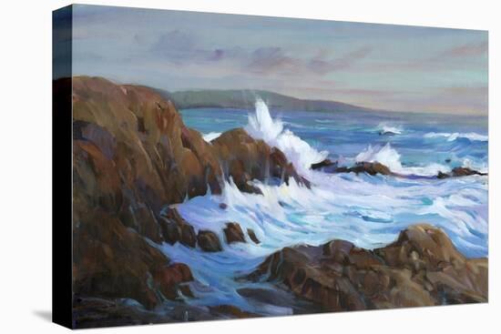 Seascape Faraway II-Tim O'toole-Stretched Canvas