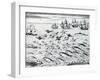 Seascape from 'India Orientalis', 1598-Theodore de Bry-Framed Giclee Print