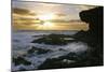 Seascape, Fuerteventura, Canary Islands-Peter Thompson-Mounted Photographic Print