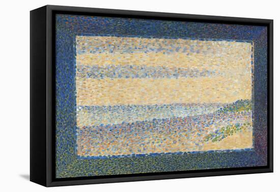Seascape (Gravelines), 1890-Georges Seurat-Framed Stretched Canvas