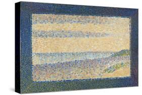 Seascape (Gravelines), 1890-Georges Seurat-Stretched Canvas