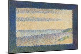 Seascape (Gravelines), 1890-Georges Seurat-Mounted Art Print