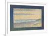 Seascape (Gravelines), 1890-Georges Seurat-Framed Premium Giclee Print