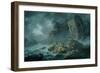 Seascape in a Storm-Jean Baptiste Pillement-Framed Giclee Print