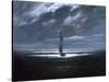 Seascape in Moonlight, 1830/35-Caspar David Friedrich-Stretched Canvas