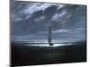 Seascape in Moonlight, 1830/35-Caspar David Friedrich-Mounted Giclee Print