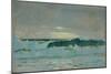 Seascape, Late 19Th Century - mid 20Th Century (Oil on Paper)-John Everett-Mounted Giclee Print