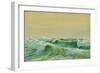 Seascape, Late 19Th Century - mid 20Th Century (Oil on Paper)-John Everett-Framed Giclee Print