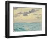 Seascape, Late 19Th Century - mid 20Th Century (Oil on Paper)-John Everett-Framed Giclee Print