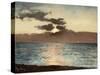 Seascape, Le Tréport, C.1880-89 (Oil on Panel)-Alfred Emile Stevens-Stretched Canvas